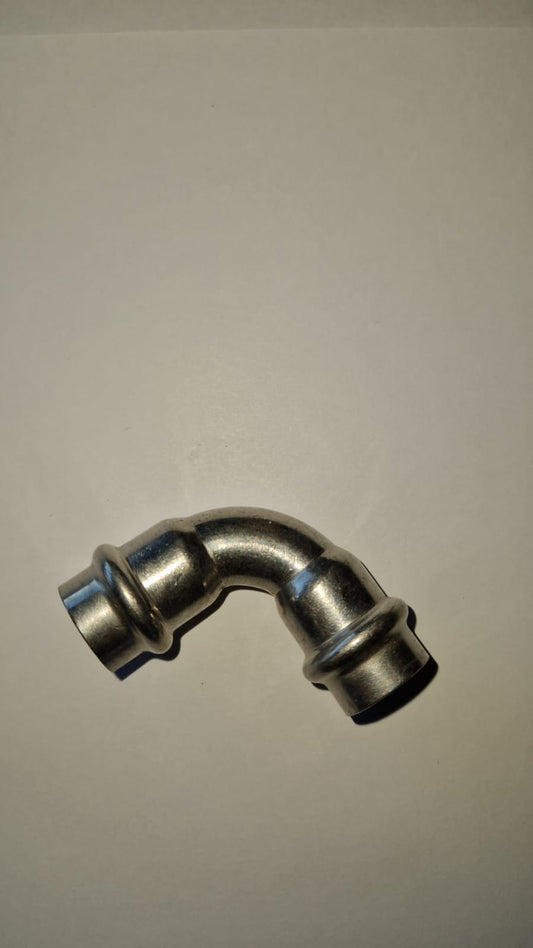 INOX Press Bogen 90° IG